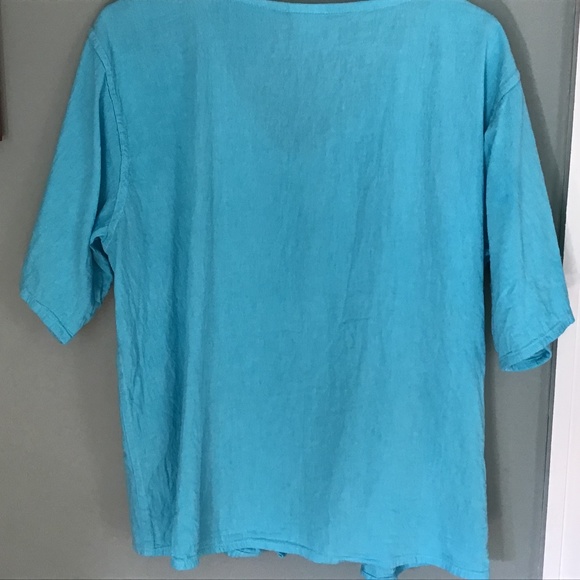 Maya Jones Gauze Crops and Top Size L, NWOT - Picture 5 of 5